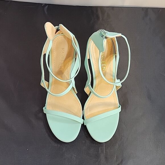 KAYLEEN BY LOS ANGELES ANKLE AND INSSTEP STRAP BACK ZIP CLOSURE WOMEN"S … - Picture 3 of 14